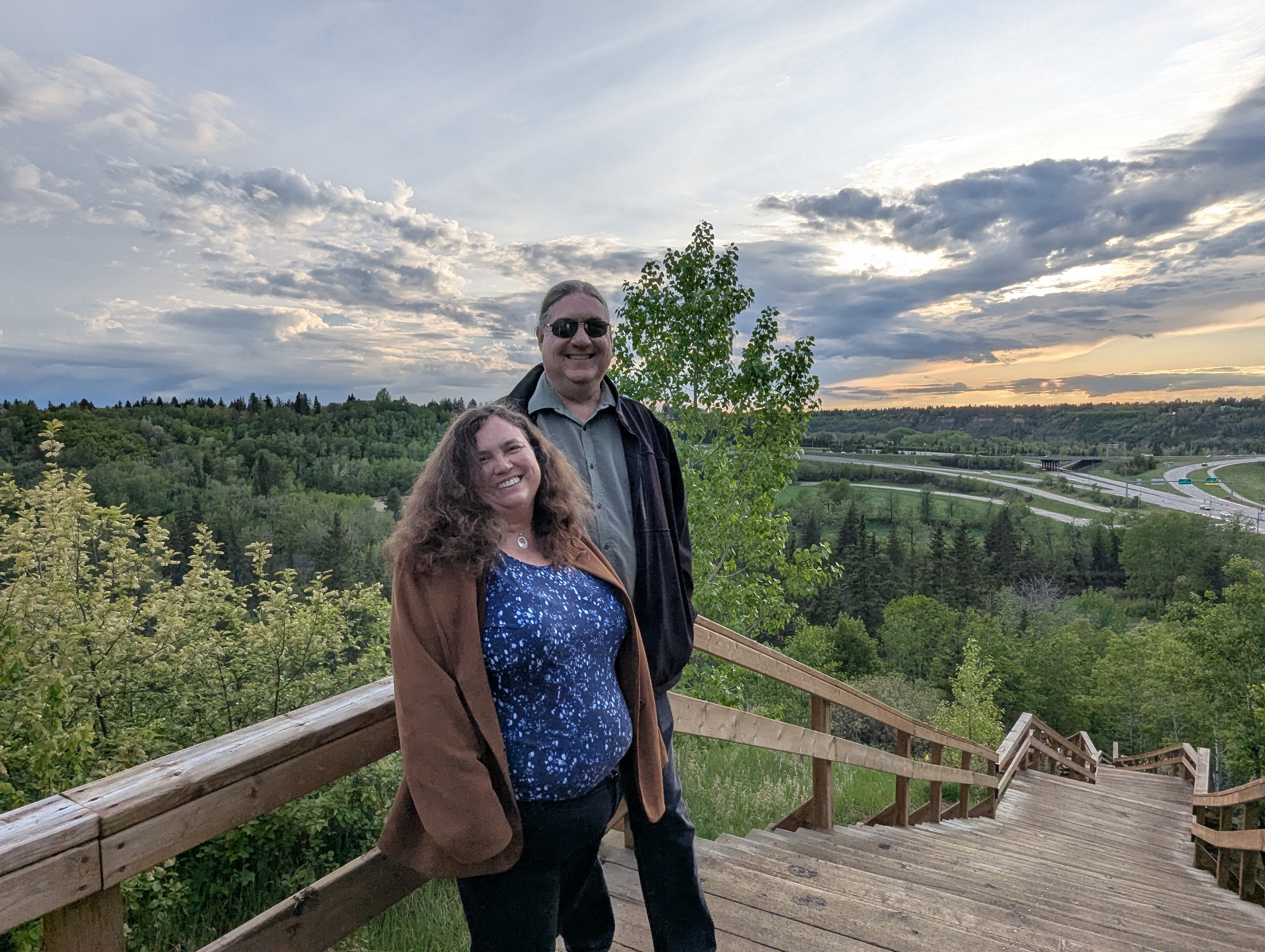 Birthday Trip to Canada, Edmonton, Michael Sanders, Kari Sanders